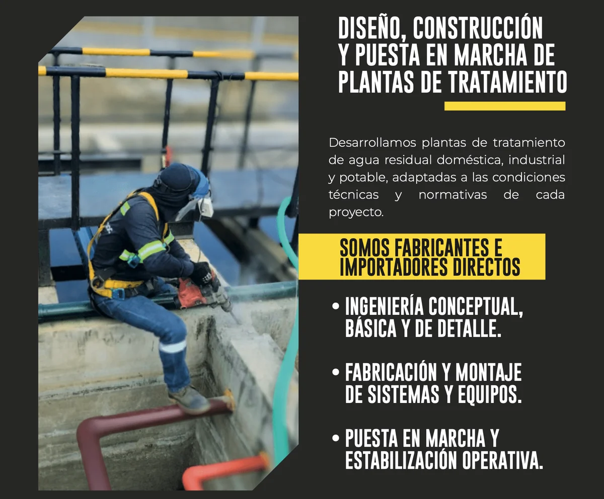 Diseño y construcción de plantas de tratamiento